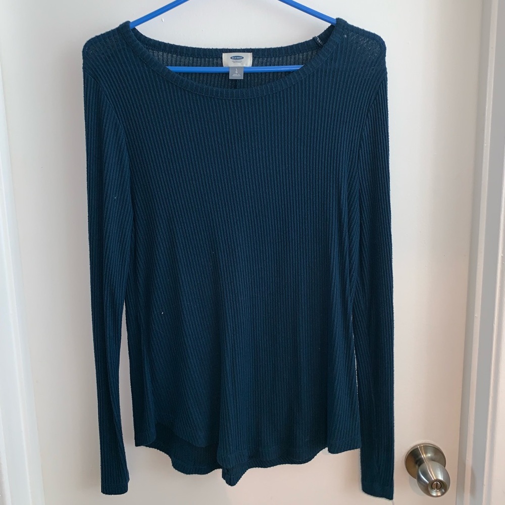 Old Navy Blue Knit Sweater
